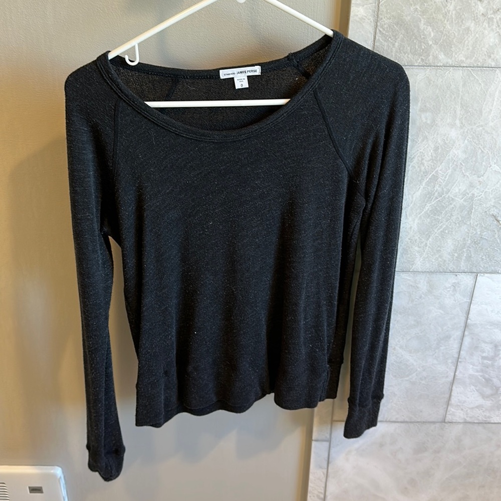 James Perse Pullover Sweatshirt